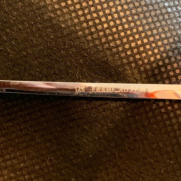 VINTAGE VIENNALINE 125 GLASSES FRAMES MADE IN AUSTRIA.frames only - Picture 7 of 8